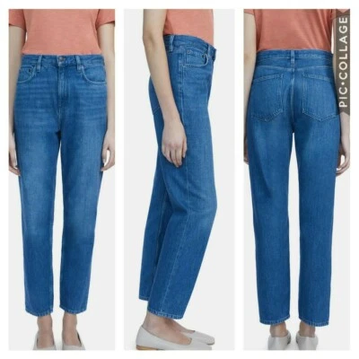 NWT Theory Women’s LALI Straight Leg Cahliway Jeans Med Indigo sz 24 retail 225$ - Image 1 of 4
