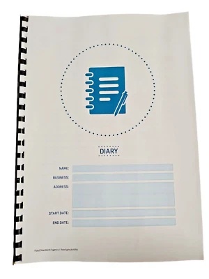FOOD STANDARD AGENCY Safer Food Better Business For Caterers SFBB 12 Month Diary Refill For 2025