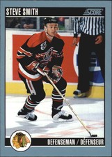 1992-93 Score Canadian Hockey Card #48 Steve Smith