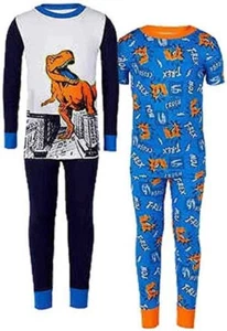 Kirkland Signature Boy's 4-Piece Pajama Set, Multi, 10 - Picture 1 of 1