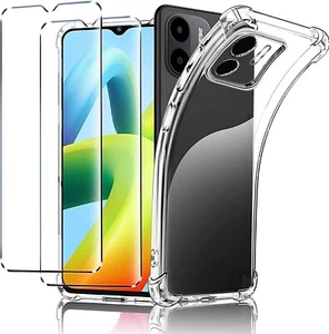 Coque Etui Housse TPU + Vitre Verre Trempé pour Xiaomi Redmi A5 / A3 / A2 / A1 - Photo 1/5