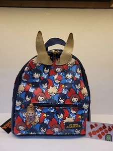 My Hero Academia Chibi Balloons Mini Backpack Bag All Over Print 11" Bioworld - Picture 1 of 2