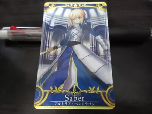 Tarjeta arcade FGO Fate Grand Order Servant Artoria Pendragon Saber c - Imagen 1 de 2