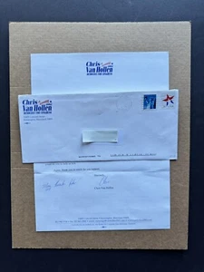 US PNC Commercial Use (CC19) 2002 PNC#555 +Scott#3452 +Senate Van Hollen Letter - Picture 1 of 3