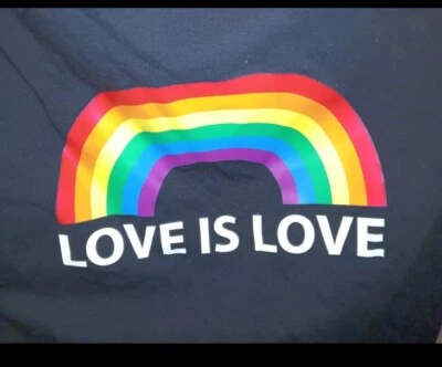 Camisa para perro Boots And Barkley Love Is Love Rainbow Pride XXS/XS. Foto 1 de 2