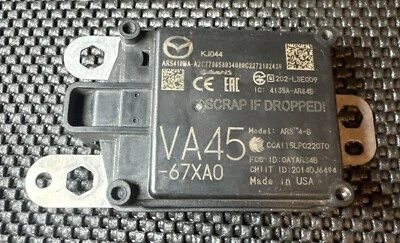 2022-23 OEM MAZDA CX-50 CRUISE CONTROL DISTANCE RADAR SENSOR  VA45-67XA0 - Image 1 of 3