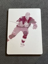 2012-13 PANINI DOMINION MIKA ZIBANEJAD BASE PRINTING PLATE MAGENTA #ed 1/1