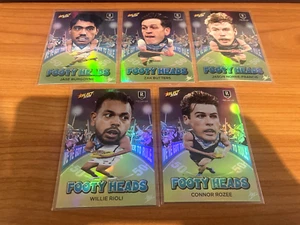 2024 Select Footy Stars Footy Heads Lot of 5 Port Adelaide cards - Picture 1 of 1