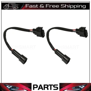 2Pcs TechSmart Headlight Wiring Harness Fits Jaguar - Picture 1 of 3