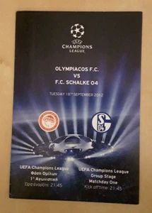 Olympiacos F.C. v F.C. Schalke 04 2012/13 Champions League Group Stage - Picture 1 of 1