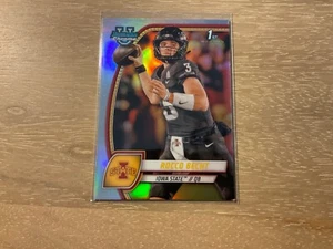 2024 Bowman University cromo fútbol americano Rocco Becht refractor #155 estado de Iowa - Imagen 1 de 2