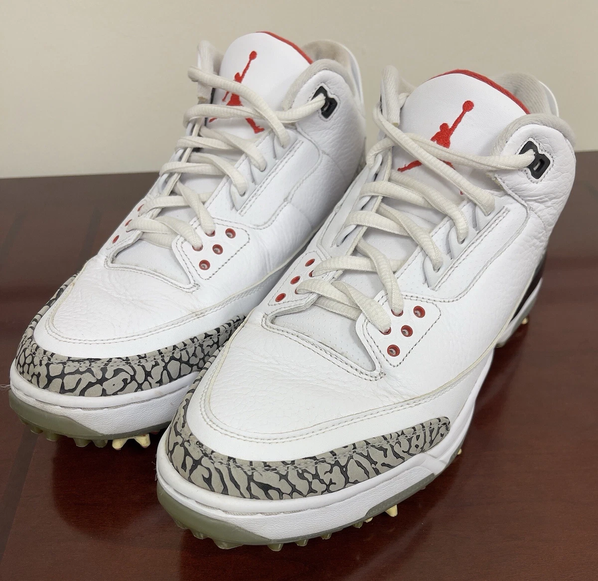 NIKE JORDAN 3 GOLF WHITE CEMENT US10 新品 Nike Air Jordan 3 Golf White Cement エアジョーダン3 ゴルフ (Nike