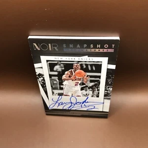 2022-23 Panini Noir Larry Johnson Snapshot Signatures Auto 01/99 - Picture 1 of 2