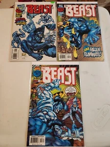 The Beast SET#1-3 1997 MARVEL COMIC BOOK 9.2-9.4 AVG V25-124 - Picture 1 of 1