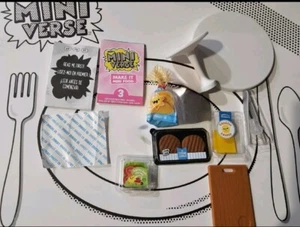 CHEESEBURGER BEEF MGA's Miniverse Make It Mini Diner Serie OHNE HARZ  - Bild 1 von 1