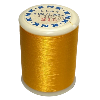 Kanagawa Kinsuzu and Pearsall 100 Silk Thread, 23 dtex 3x2, 1300m, 48 Colors - Image 1 of 4