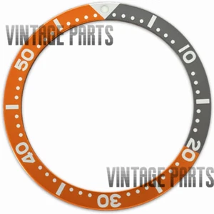 38*31,5 mm naranja con bisel plano de aluminio gris inserto apto para reloj SKX 007 - Imagen 1 de 1