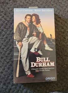 Bull Durham VHS Movie 1989 Kevin Costner Susan Sarandon Orion New Sealed - Picture 1 of 6