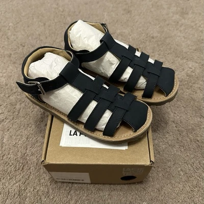La Redoute Collections Kids Leather Closed Sandals 11.5 Kids Brand New RRP £45 - Image 1 of 4