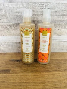 2 X AVON SENSES HAND SOAP & LIQUID SOAP FESTIVE GINGER BREAD VANILLA 250ML - Picture 1 of 2