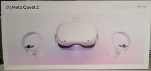 Meta Oculus Quest 2 128 GB Advanced All-In-One VR Headset - Bianco - Foto 1 di 11