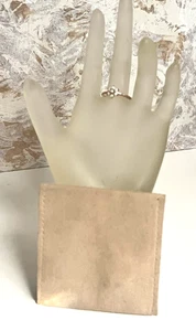 Sami Jewels zierlicher Sterling & Feueropal Ring Gr. 4 - Bild 1 von 4