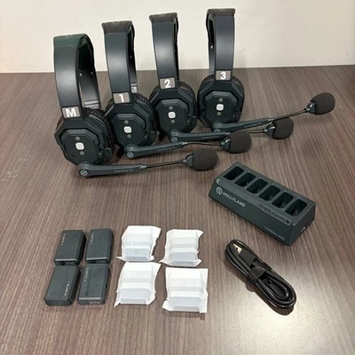 Hollyland Solidcom SE Pro 4S - 4-Person Noise Cancelling Headset Intercom System - Image 1 of 4