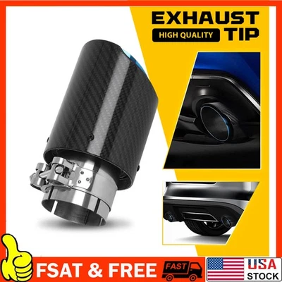 Tubo de escape de carbono de 2,5" a 3,5" para Toyota 86 Scion FR-S Subaru Brz Foto 1 de 4