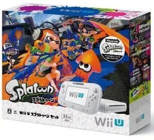 Nintendo Wii U Splatoon Set Console Bundle JPN Region Tested - Picture 1 of 1