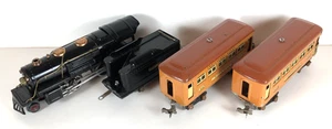 Lionel Passenger Set With Nos. 259/259T, 603, 604 Pass. Cars, Orange/Terra Cotta - Picture 1 of 17