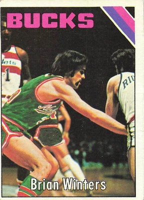 BRIAN WINTERS  1975-76 TOPPS BASKETBALL #143 - Image 1 of 2