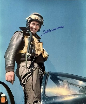 HUGE Ted Williams Signed 20x24 Photograph Military Air Force JSA LOA #ZZ18856 - Image 1 of 4