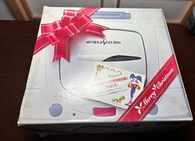 Sega Saturn Special Edition Console with Box, Power & AV Cables, Used