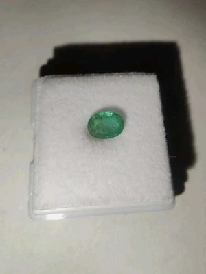 Natürlicher kolumbianischer Smaragd 0 ,60 Ct - Bild 1 von 4