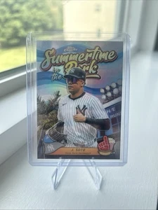 2024 Topps Chrome - Summertime in the Park #SITP-9 Juan Soto Mets - Bild 1 von 2