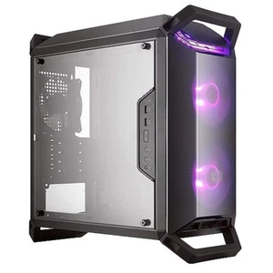 MasterBox Q300P – RGB mATX Mini Tower Case for Portable Gaming with Full Side... - Picture 1 of 7