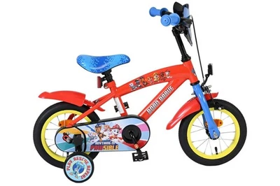 12 Zoll Kinder Jungen Fahrrad Jungenfahrrad Rad Bike Kinderrad Paw Patrol Rot - Bild 1 von 4