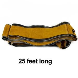 Schlauch Industriell Gelb Leder 10.5cm/4\" Breite 29mm/1.1\" Durchmesser - Picture 1 of 24