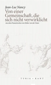 Jean-Luc Nancy / Von einer Gemeinschaft, die sich nicht verwir ...9783851328783 - Picture 1 of 1