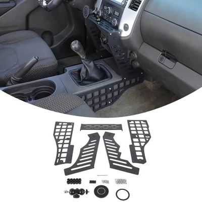 Center Console MOLLE Panel Magnetic Phone Holder For Nissan Frontier 2009-2017 — 第 1/4 张图片