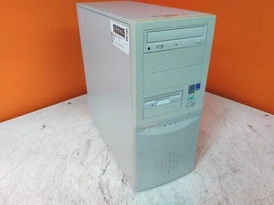 Beige Gaming PC MSI 815EP PRO Intel Pentium III 933MHz 32MB 0HD AGP Video Card - Picture 1 of 11