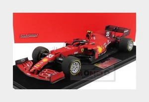 1:18 LOOKSMART Ferrari F1 Sf21 #55 British Gp 2021 Sainz Jr. +Showcase LS18F1039 - Picture 1 of 2