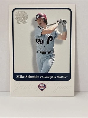 2001 Fleer Greats of the Game - Mike Schmidt #85 - Image 1 of 2