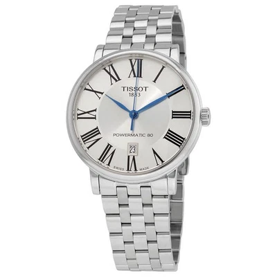 Tissot Carson Powermatic 80 Automatic Silver Dial Men's Watch T122.407.11.033.00 - Image 1 of 4