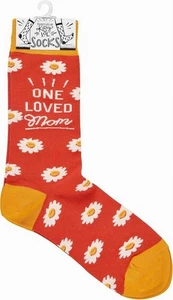 Primitives by Kathy Socks - Mom with Daisy Design NEW - Picture 1 of 2