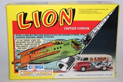 Corgi Comic Classics 1991 #96961 Lion Captain Condor V.W. Van    [As New in Box] - Image 1 of 4