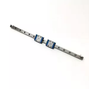 IKO ML7 C-Lube Linear Way Slide Ball Bearing Carriage (x2) w/220mm Guide Rail - Picture 1 of 4