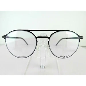FLEXON B 2003 (001) Black Matt 52-20-145 MEMORY METAL Eyeglass Frames - Picture 1 of 9