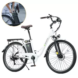 26 Zoll Elektrofahrrad E-City Bike E Mountainbike 350W Pendler E-Bike bis 32KM/H - Bild 1 von 12