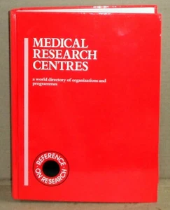 Medical Research Centres A World Directory 9th Ed Longman 1990 - Photo 1/3